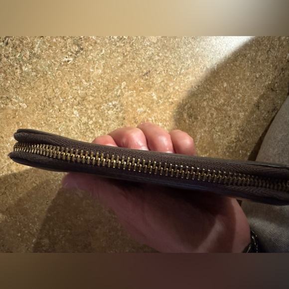 Authentic Vintage Gucci black wallet and brown card holder …. Great for projects - Picture 6 of 16